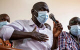 Besigye’s wife says he is too weak to speak after collapsing in court