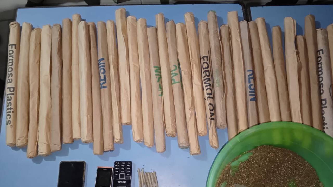 Suspected drug trafficker arrested in Mtwapa, 35 rolls of cannabis recovered