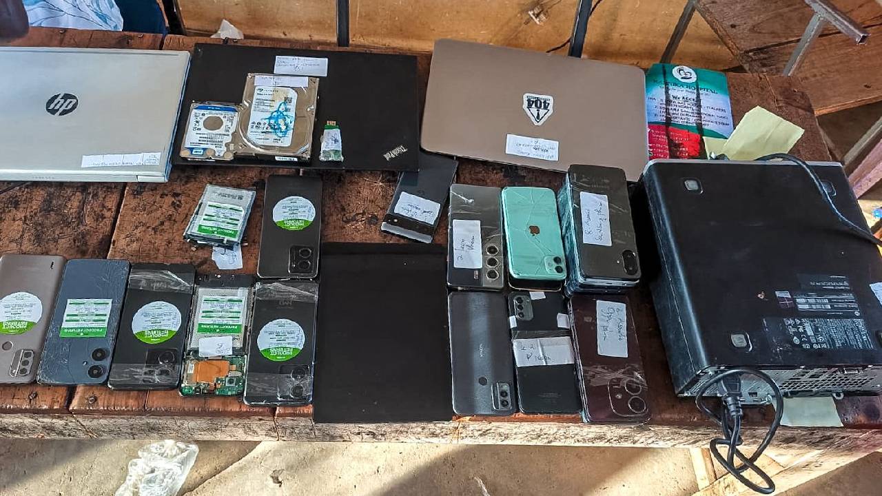 One arrested as police recover 32 stolen mobile phones, M-KOPA HMD batteries in Kondele