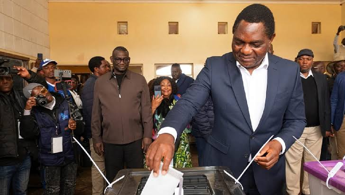 Zambia’s President Hichilema wins re-election with 60% of vote amid opposition fraud claims
