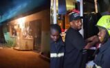 Sonko rewards firefighters KSh100,000 after Upper Hill office fire