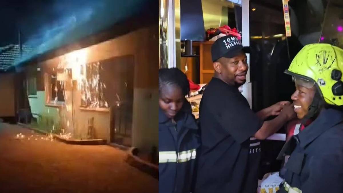 Sonko rewards firefighters KSh100,000 after Upper Hill office fire