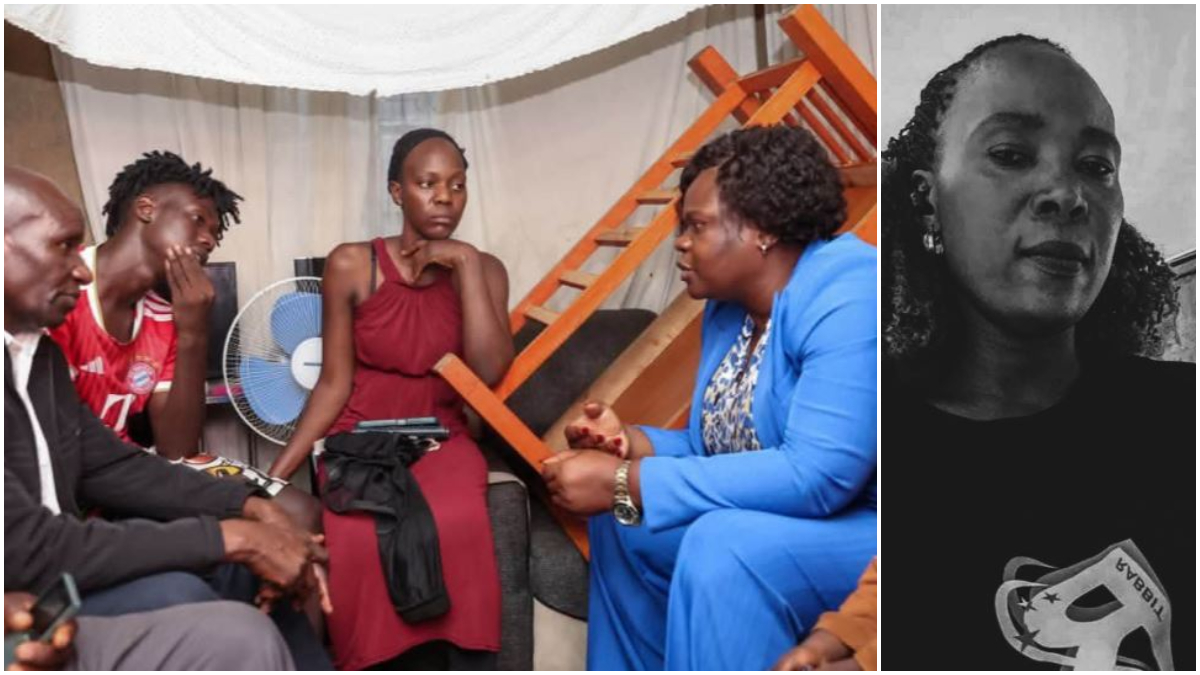 Governor Wanga visits family of Mama Nalwanga ‘NyaUganda’, mother of 4 killed at Linda Mwananchi rally