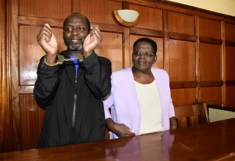 Rose Mulwa, son protest alleged State ‘malice’ in Dr Victoria Mutiso murder case