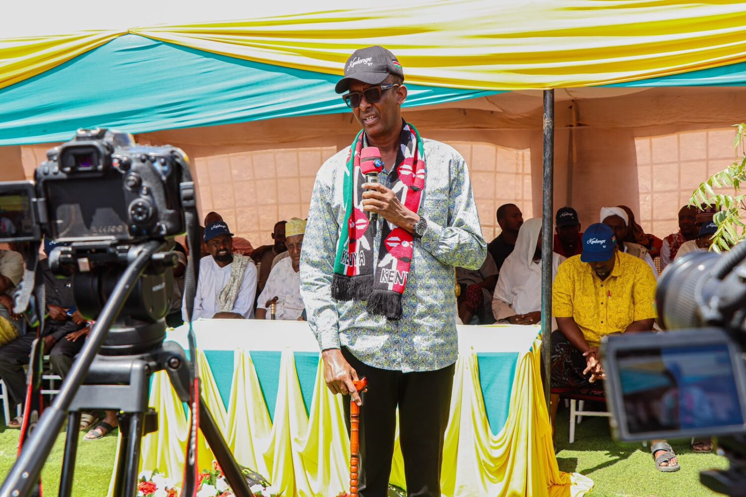 Former Rift Valley Regional Commissioner Mohamed Ahmed Maalim urges Wajir residents to register as voters