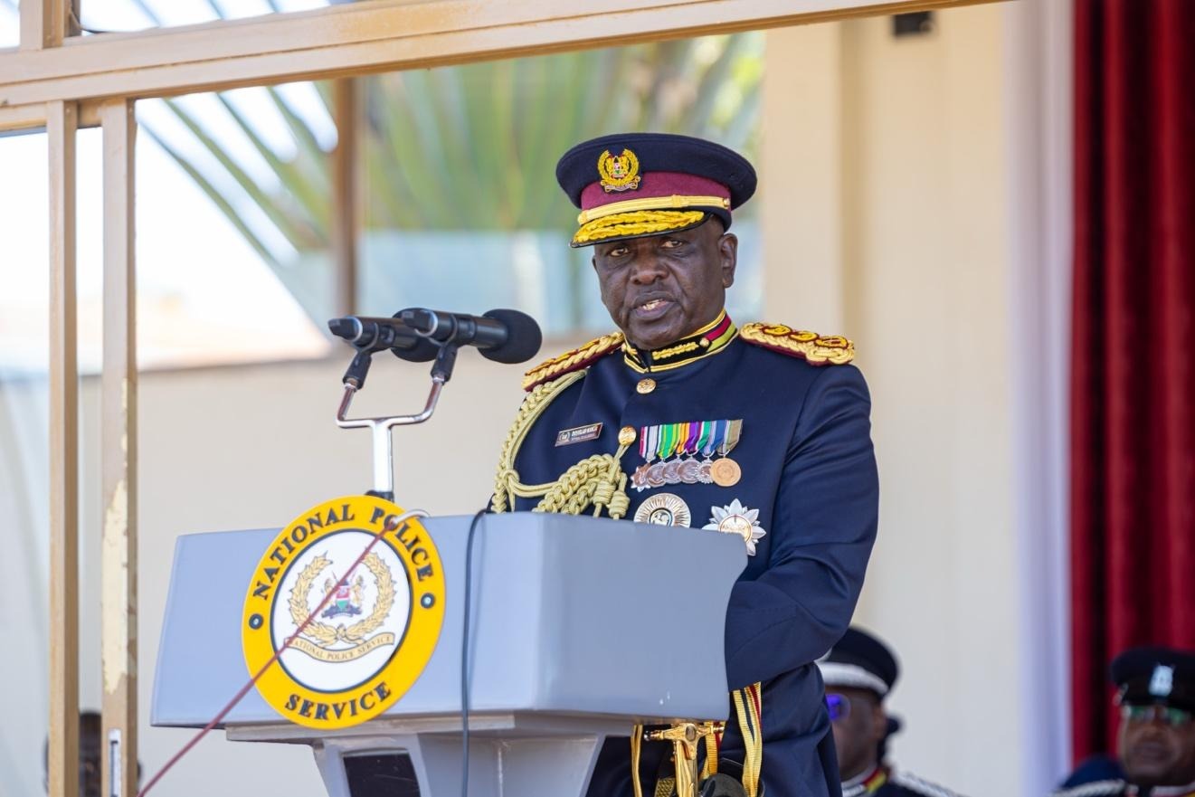 The Inspector General of the National Police Service, Douglas Kanja reminded the recruits of the importance of remaining politically neutral, particularly as Kenya prepares for the next electoral cycle, with their allegiance expected to remain firmly anchored in the Constitution and the law.