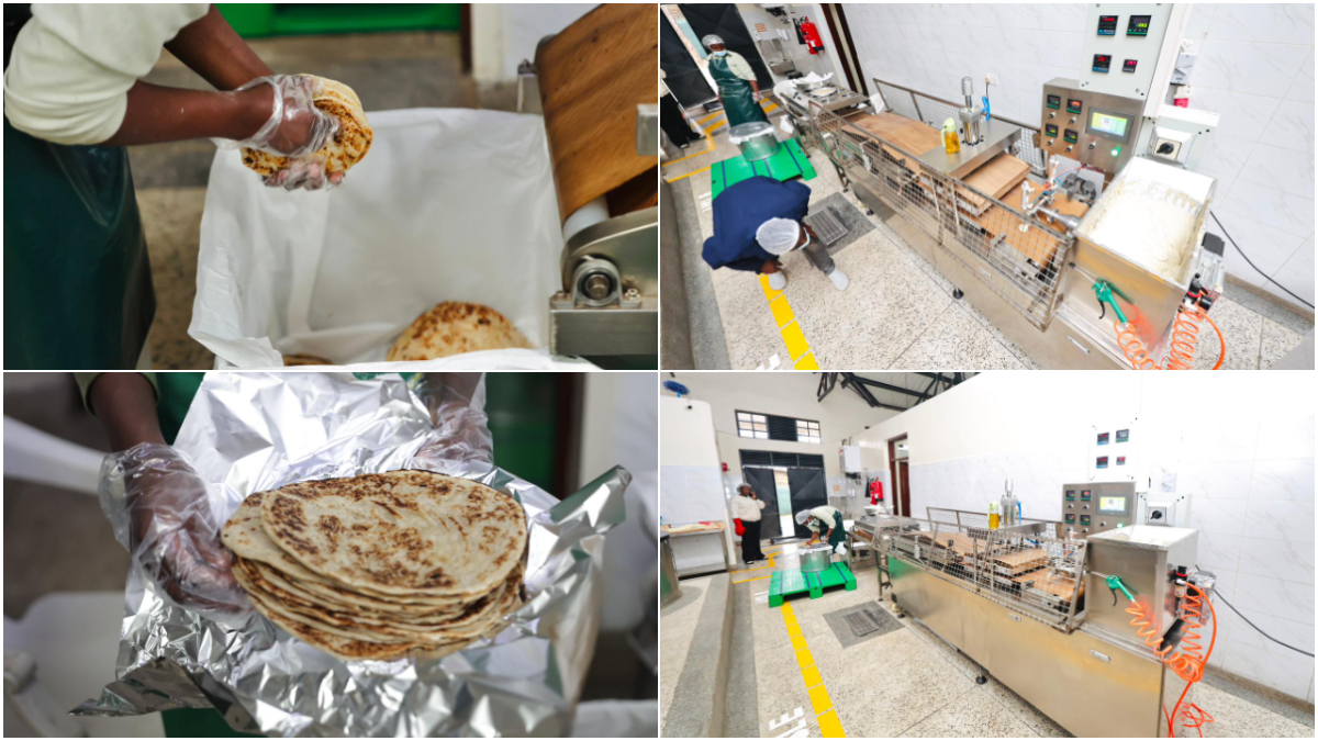 Sakaja delivers chapati-making machine as Dishi na County nears 100 million meals this term