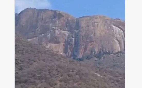 🔴BREAKING: Helicopter carrying tourists crashes near Mt. Ololokwe in Samburu