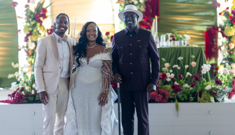 President Ruto attends wedding of Governor Waiguru’s son [PHOTOS]