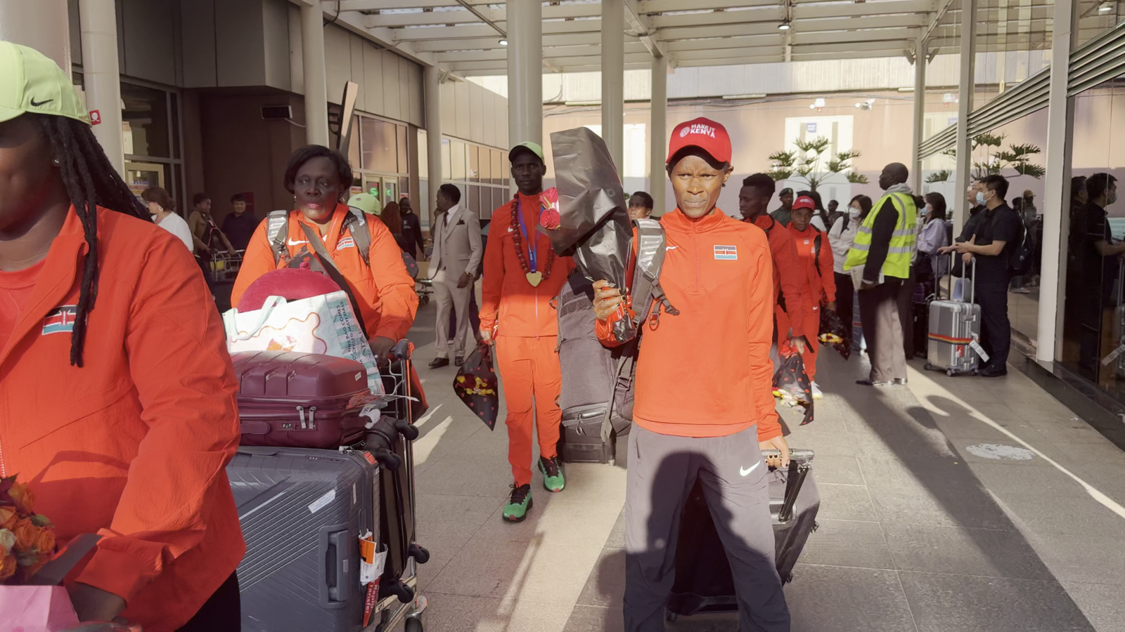 Team Kenya’s Glasgow 2026 medalists receive grand reception on return at JKIA
