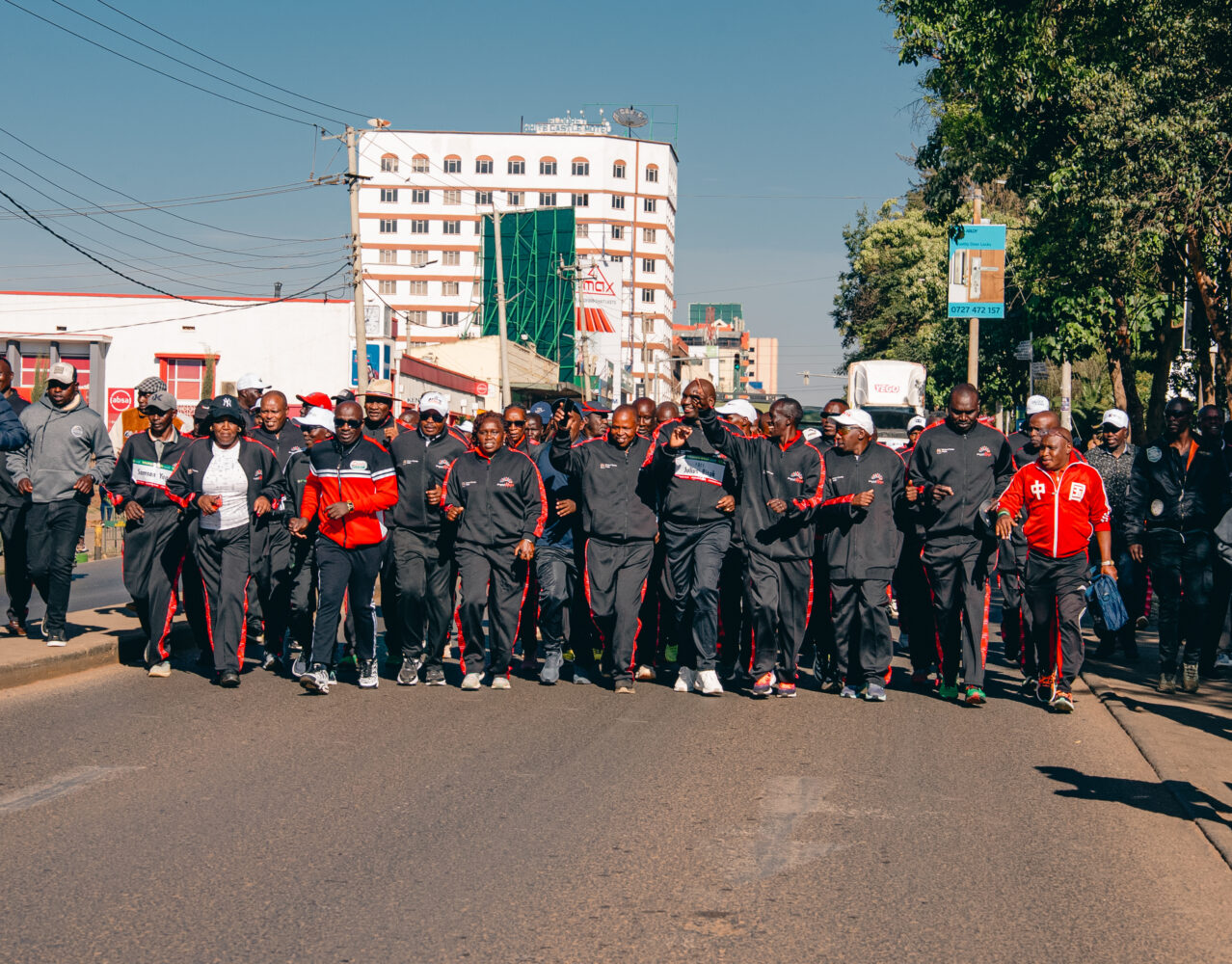 Eldoret: More than 30 athletics legends take part in symbolic run to mark Tourism Week