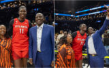 President Ruto attends Atlanta Dream win to watch Madina Okot play