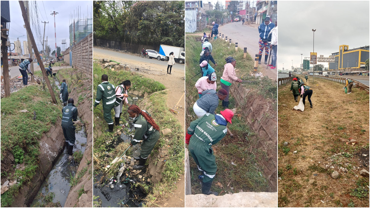 Green Army: How Sakaja’s clean-up drive is putting 4,500 Nairobians to work