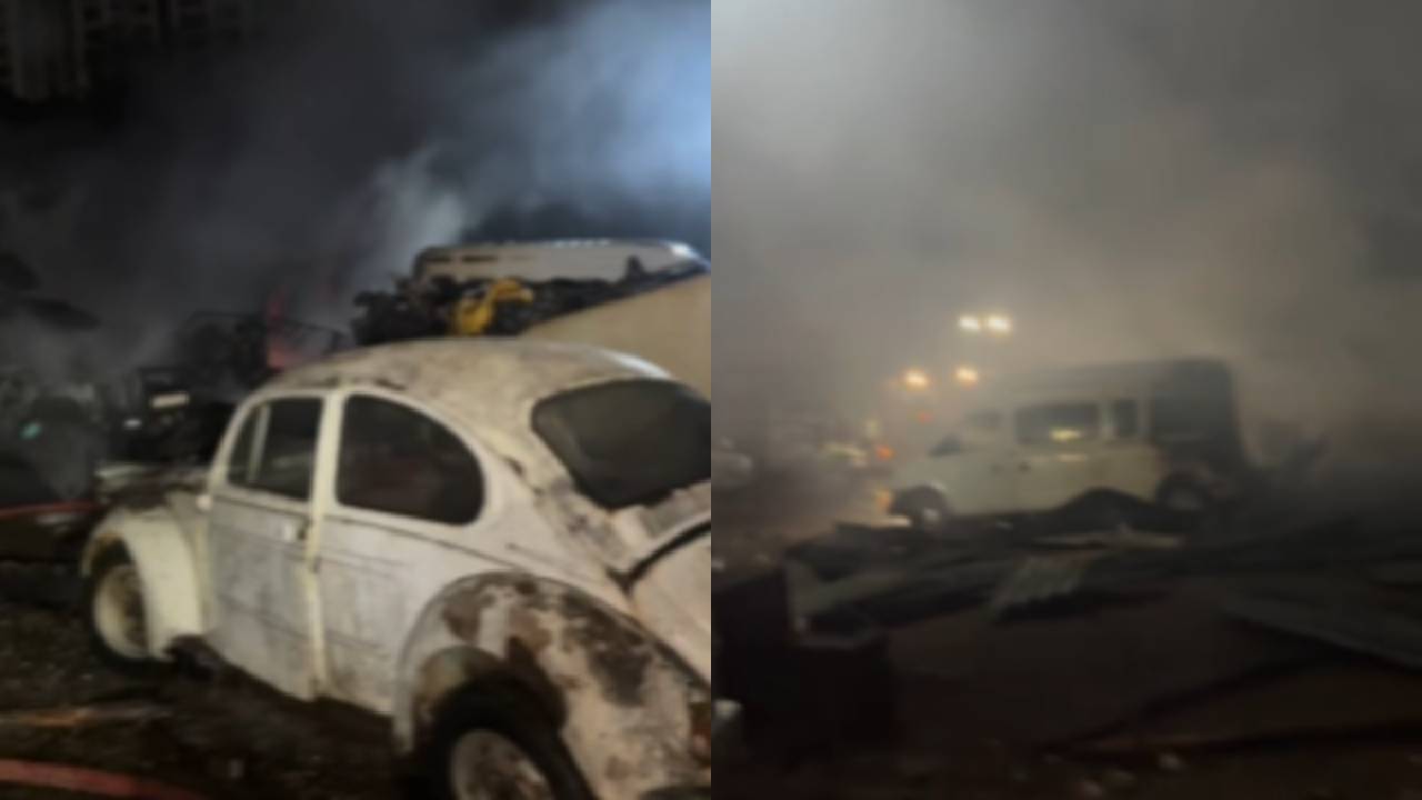 Fire destroys vehicles at Kilimani garage as cause remains unknown
