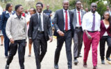 Sifuna blocked at JKUAT Karen gate as student forum is cancelled at the last minute