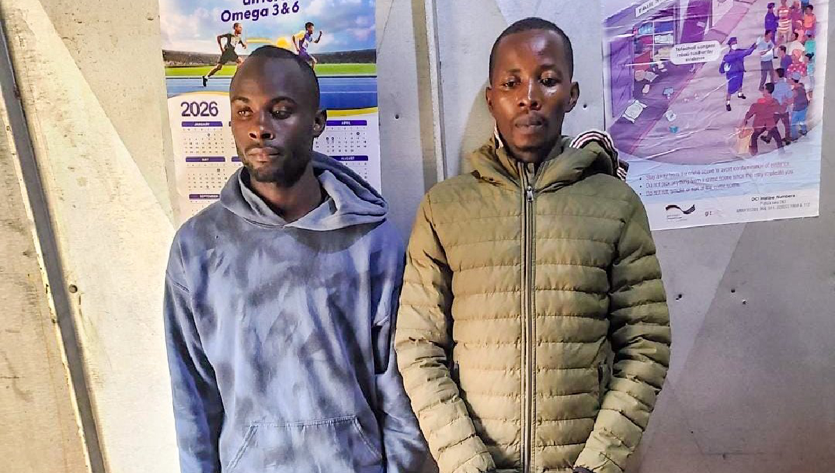Two arrested as police recover 11 stolen laptops and phones in Maseno