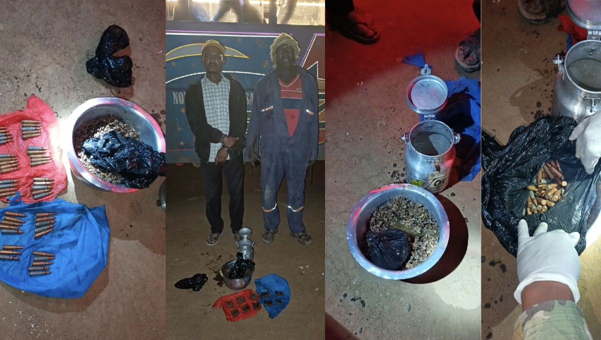 Driver and turnboy of Zafanana bus arrested as police find 48 AK-47 bullets hidden in meat at Kanyonyoo