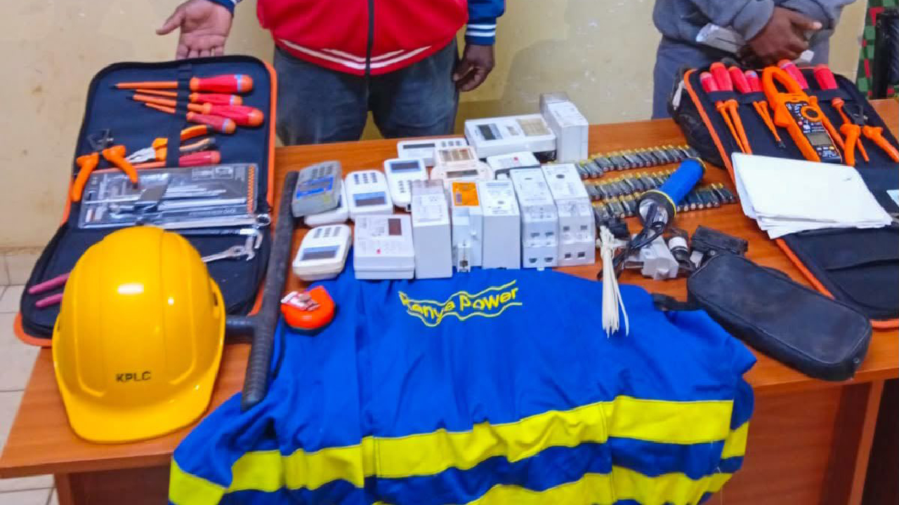 Police arrest two, recover stolen electricity meters in Lucky Summer