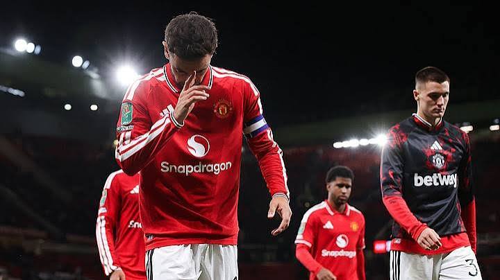 Manchester United crash out of Carabao Cup in the third round