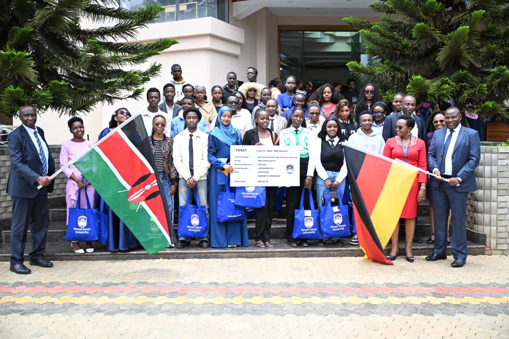 From Kenya to Germany: MKU apprentices step into global job market
