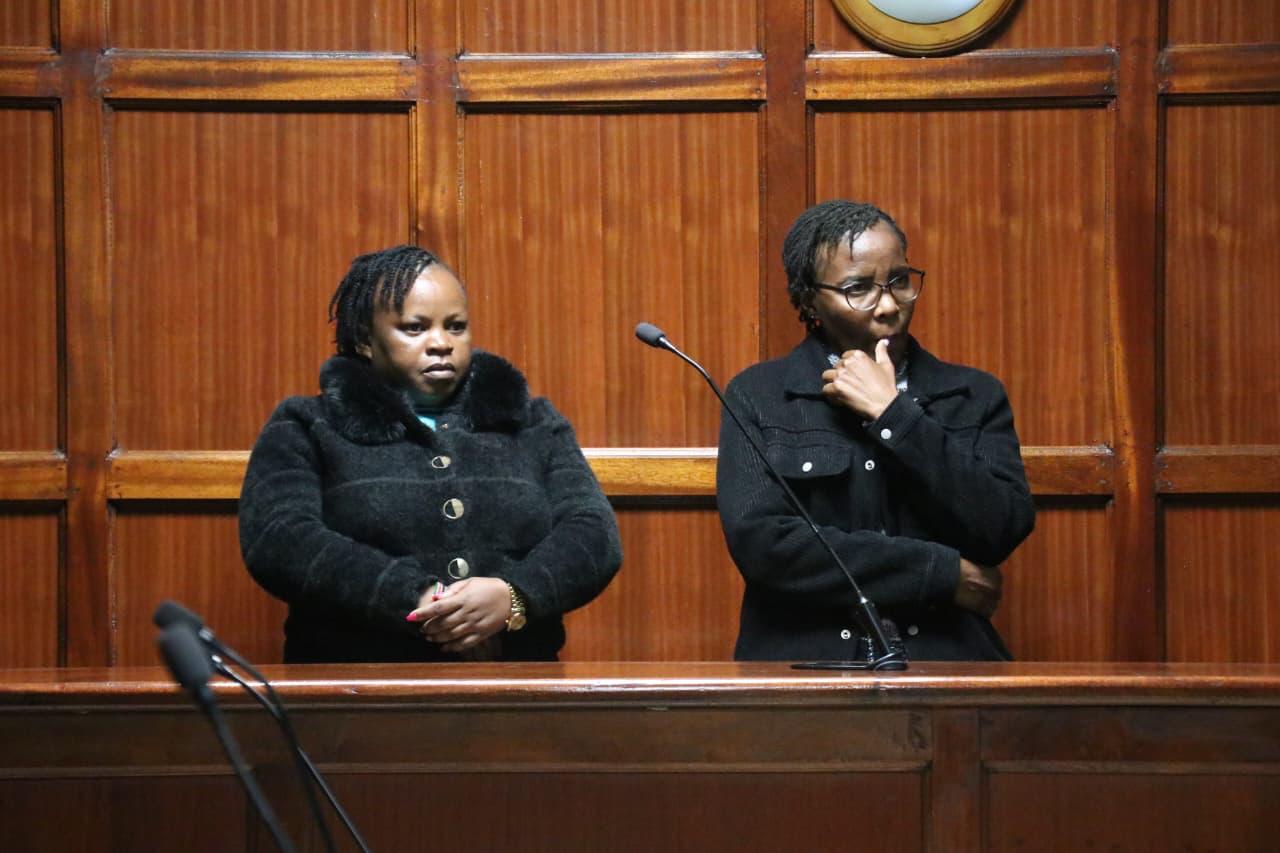 Two women charged for allegedly inducing Kenyans to invest in QVSE, freed on a KSh100,000 bail