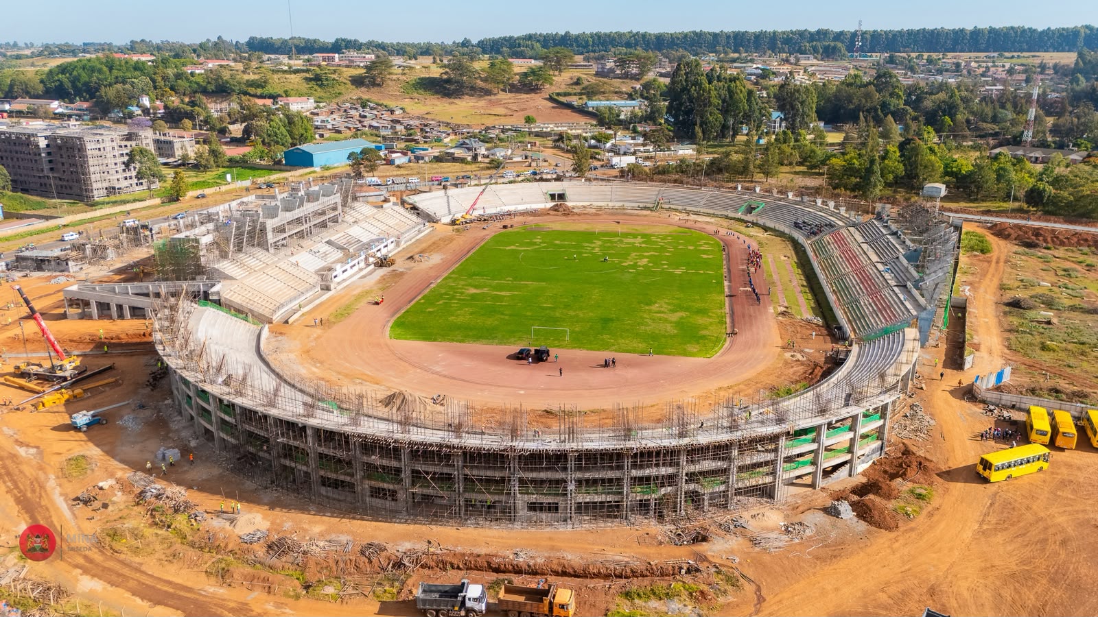 Mashujaa Day preparations gain momentum as Kipchoge Keino Stadium reaches 68% completion