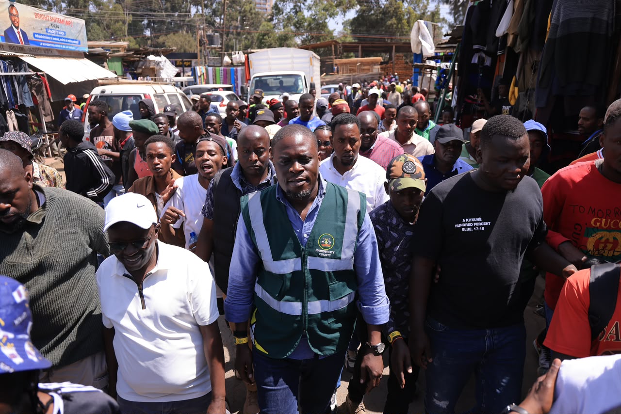 Sakaja oversees removal of illegal structures blocking Nairobi waterways as flood-mitigation drive intensifies