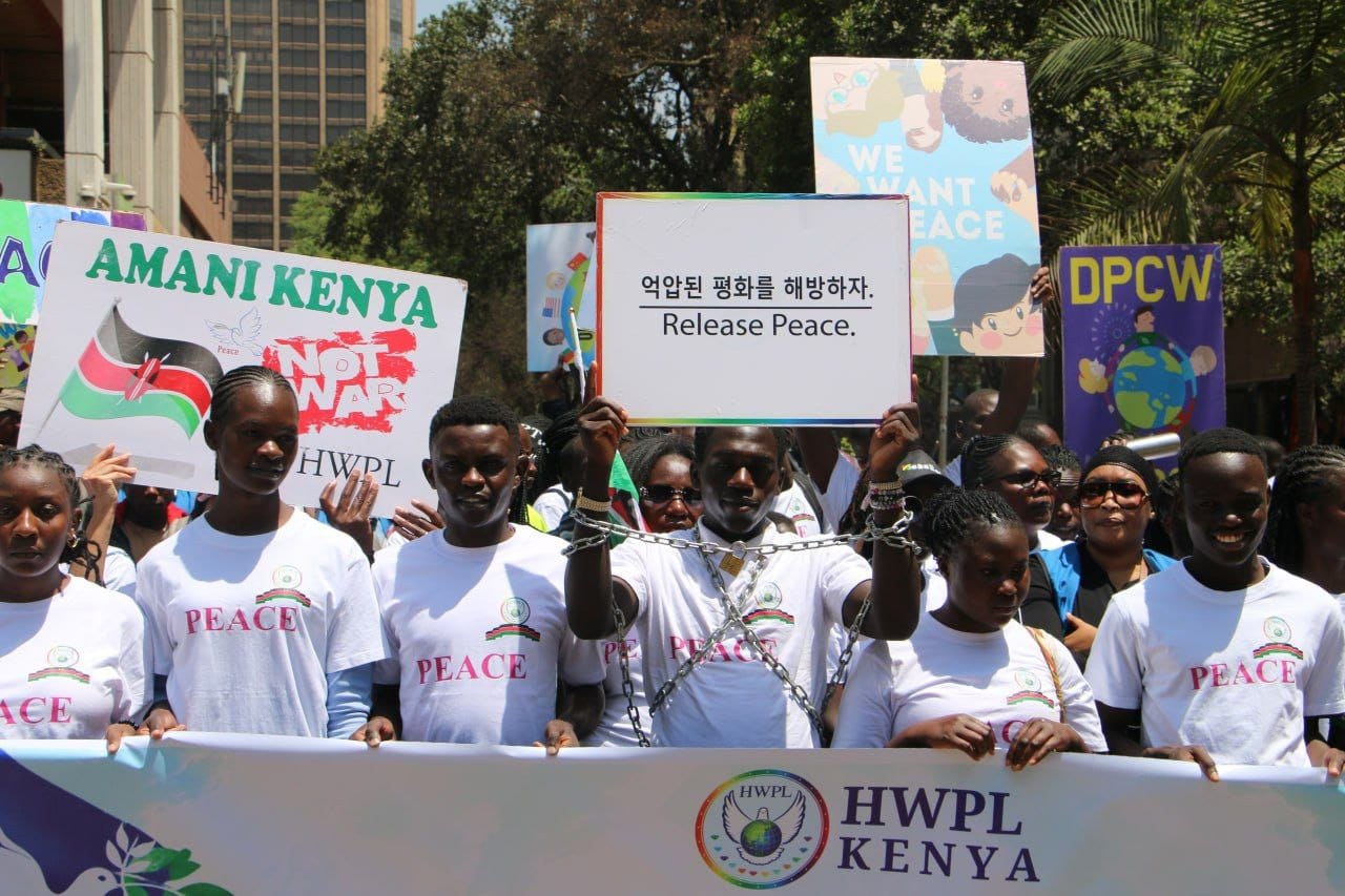 Peace builders’ walk unites religious, civil society and youth leaders in Nairobi