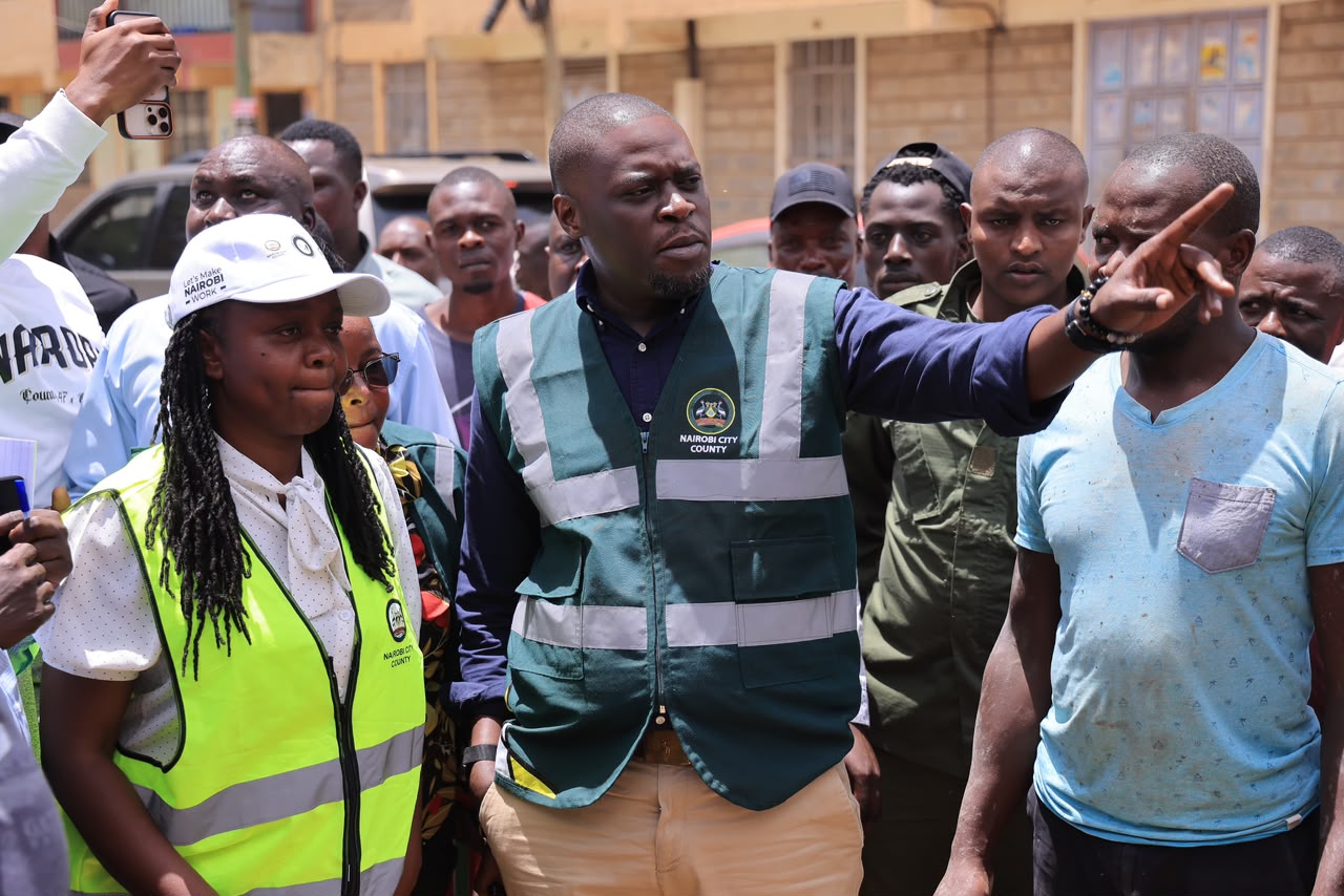 Sakaja warns against political interference as Nairobi intensifies El Niño works, demolition of illegal structures on waterways