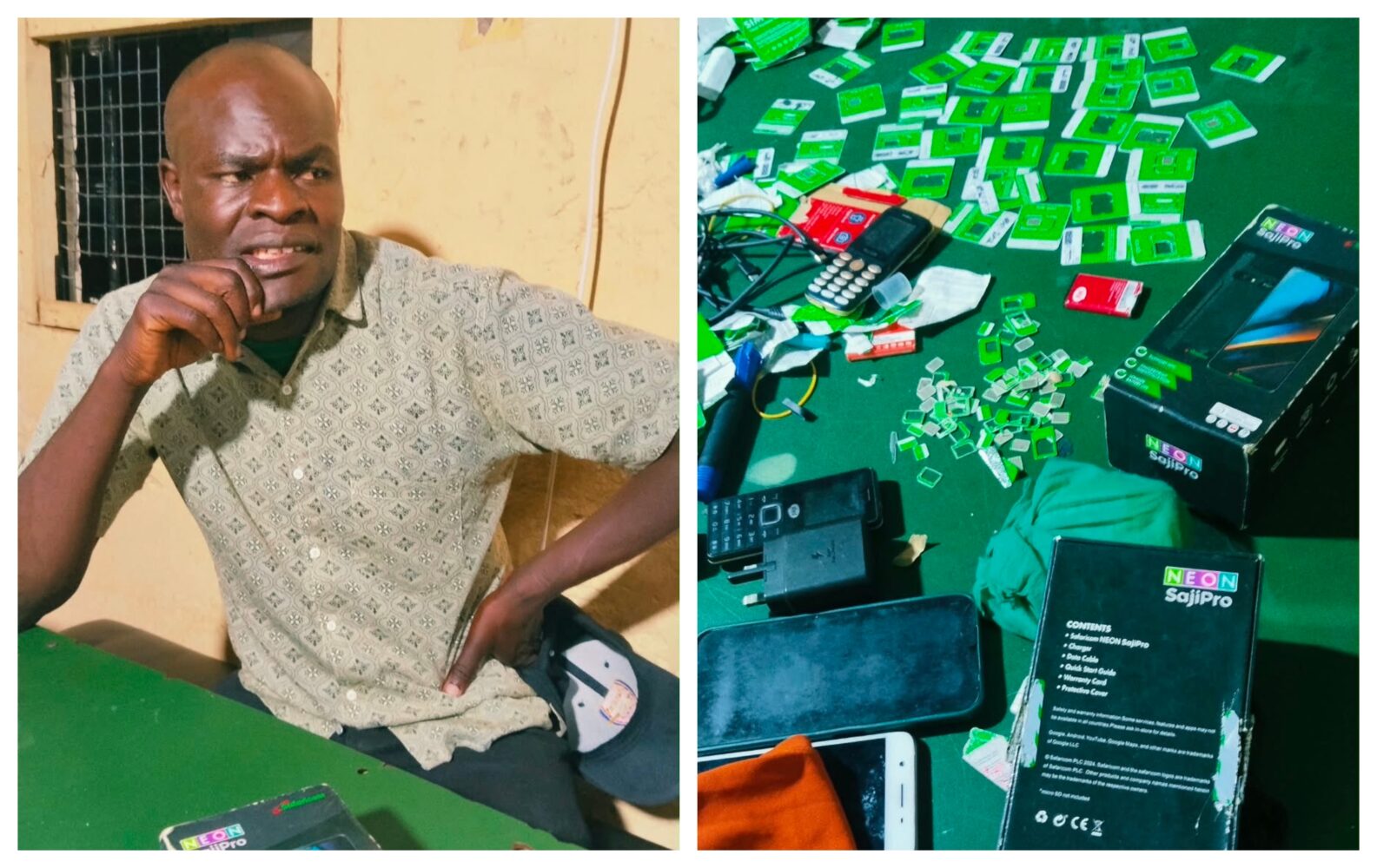 Man posing as Safaricom agent arrested in Garissa after swindling M-Pesa shop attendants