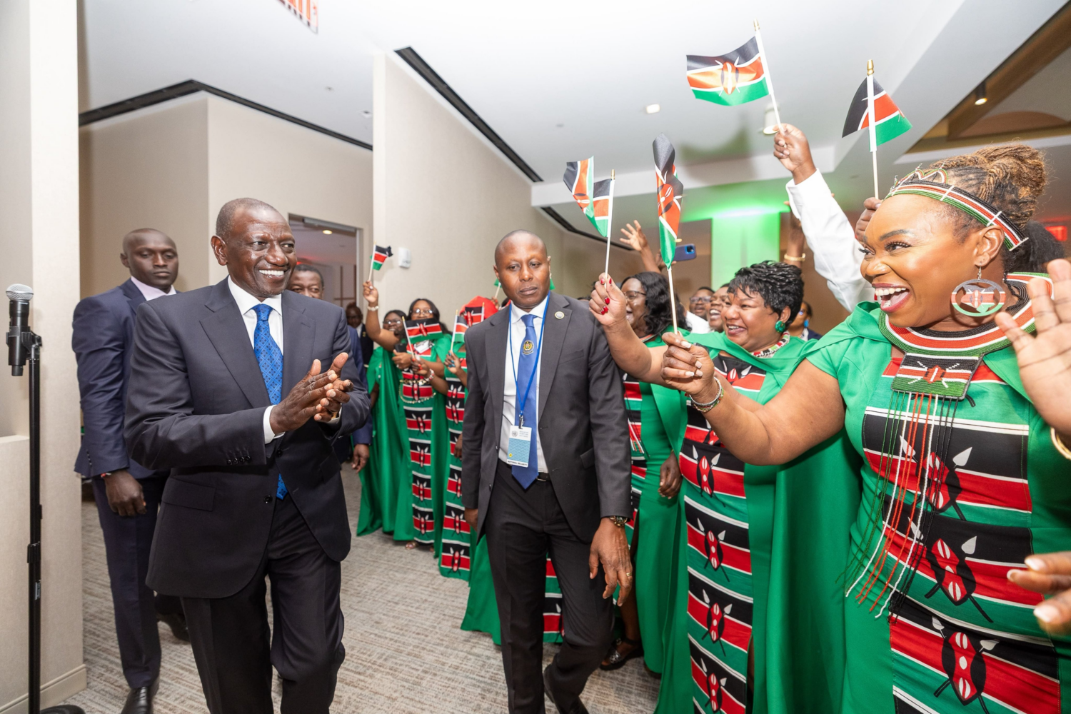 President Ruto meets Kenyans in the US, witness signing of joint declaration