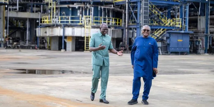 ‘Nobody can stop establishment of Dangote Oil Refinery in Lamu’ – Ruto