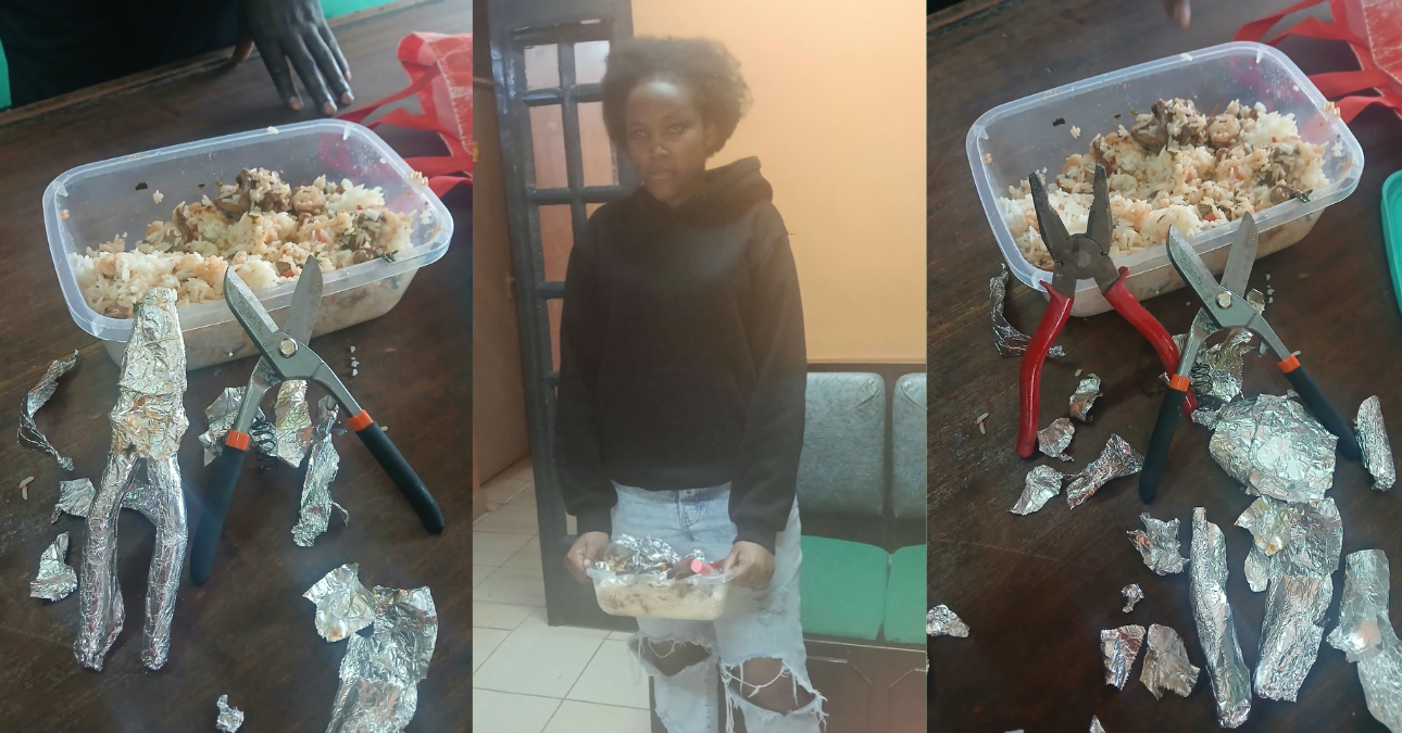 Woman arrested after hiding pliers and shears in plate of rice to help TikTok gang suspects escape