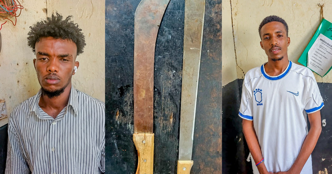 Two suspects arrested over robbery with violence in Garissa