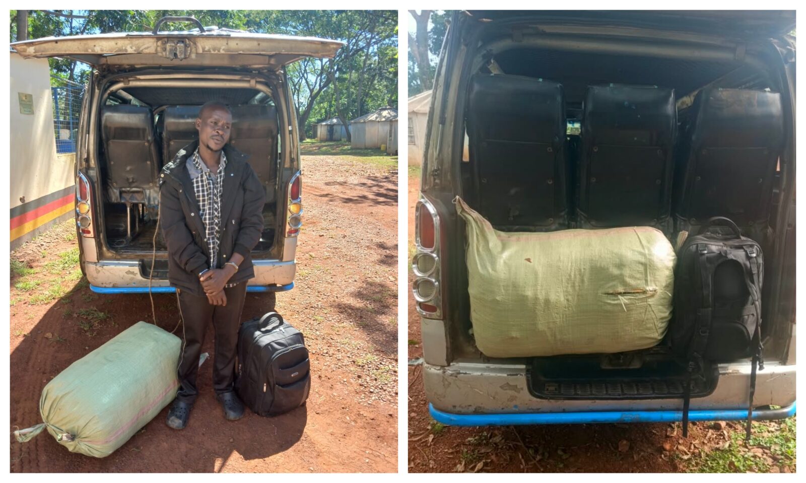 Bus driver arrested after 20kg of cannabis found in PSV boot along Busia – Kisumu road