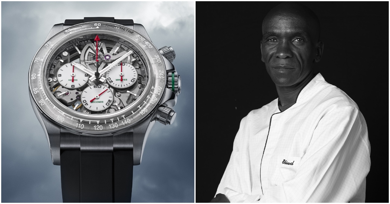 Eliud Kipchoge unveils customised 57-gram timepiece inspired by his Kenyan roots