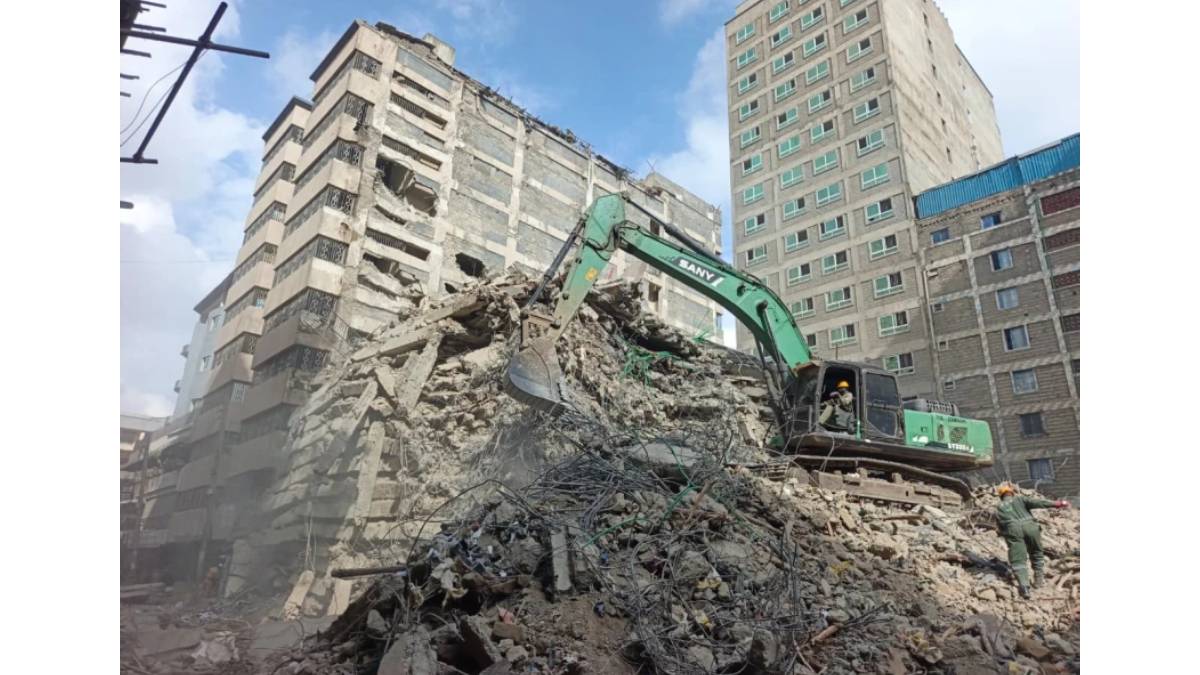 Eastleigh building collapse: Association urges Kenyans to stop speculating why building came tumbling down