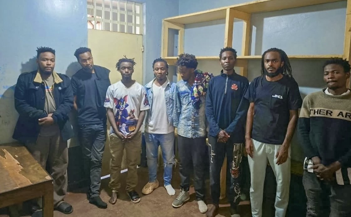 8 notorious gangsters arrested in Mirema Springs