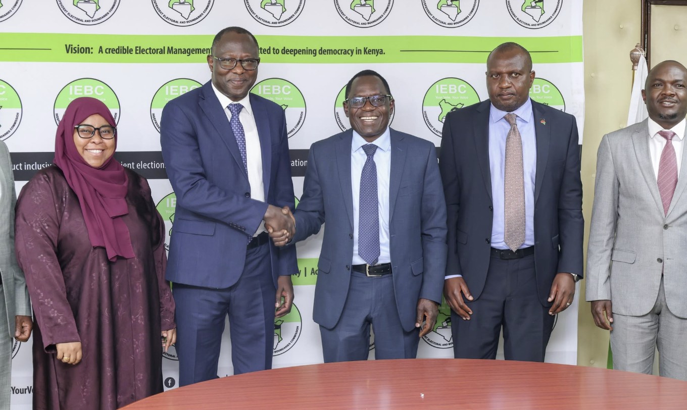 IEBC join hands with State Department for Broadcasting to secure results transmission for 2027 polls