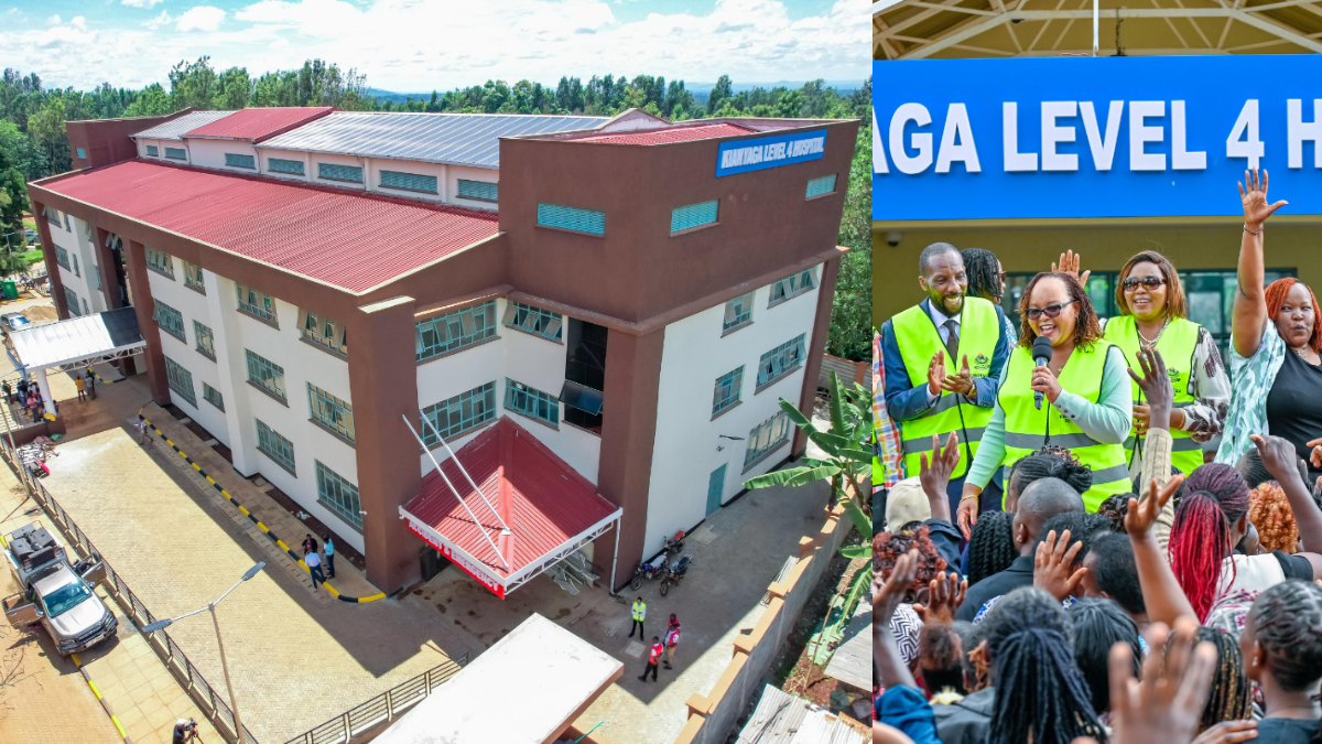 Waiguru set to commission new Kianyaga Level 4 Hospital complex before end of year, ask voters to back Ruto’s re-election.