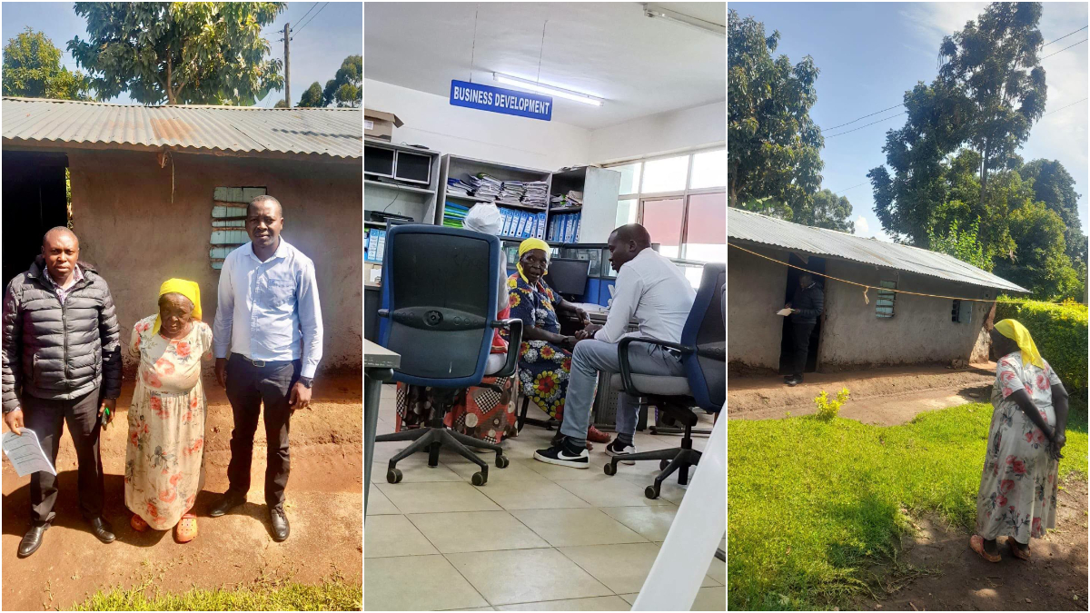 Kapsabet Gogo over the moon after electricity connected to her home