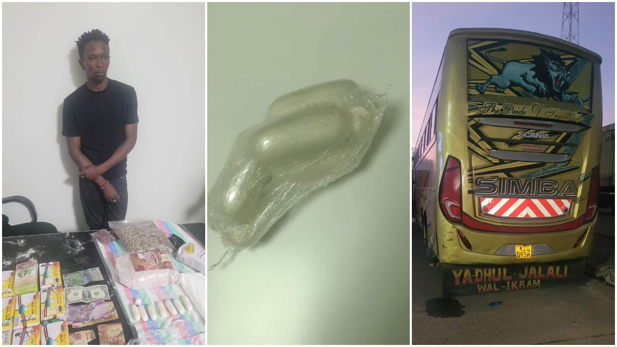 Drama at Malaba border as Simba Coach crew escape after KSh2.19 million cocaine bust