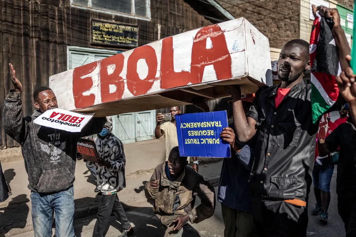 “How will you use the Laikipia Air Base facility?” – Nanyuki residents seek Gov’t clarity after first Ebola case