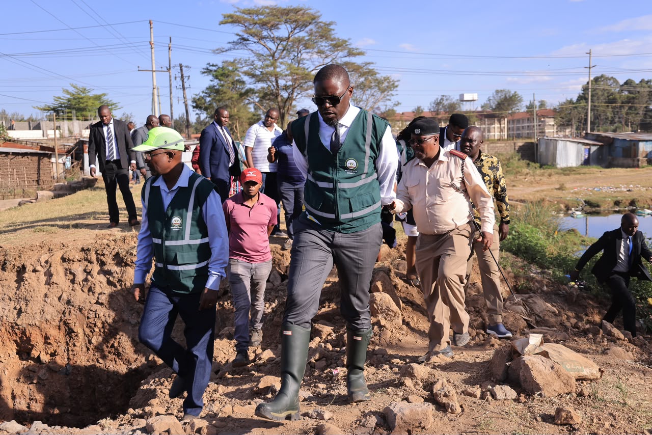 Nairobi Dam: Sakaja inspects ongoing spillway works as flood risks ease in downstream estates