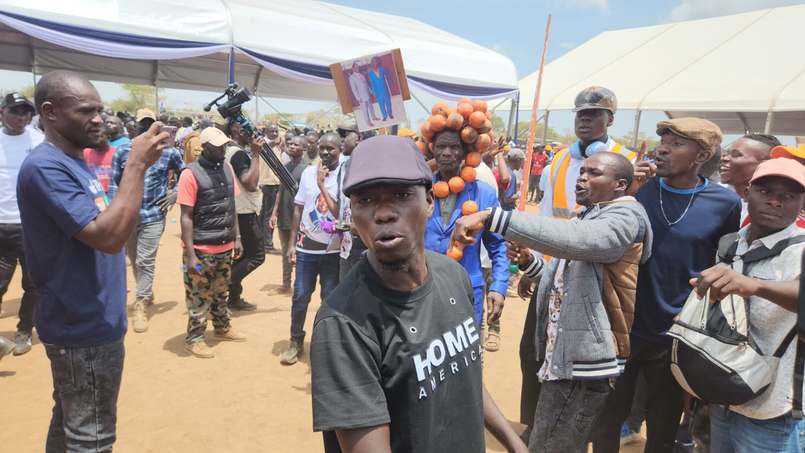 ODM supporters demand whereabouts of absent Dr. Oburu Oginga at Migwena Memorial