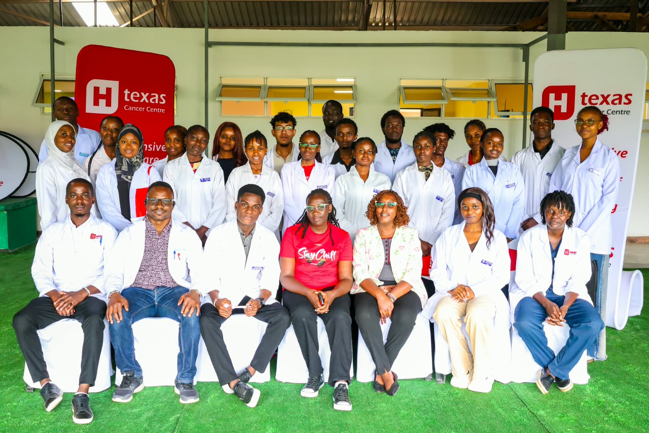 Photos: Mount Kenya University medical students explore oncology laboratory and pharmacy operations at Texas Cancer Centre