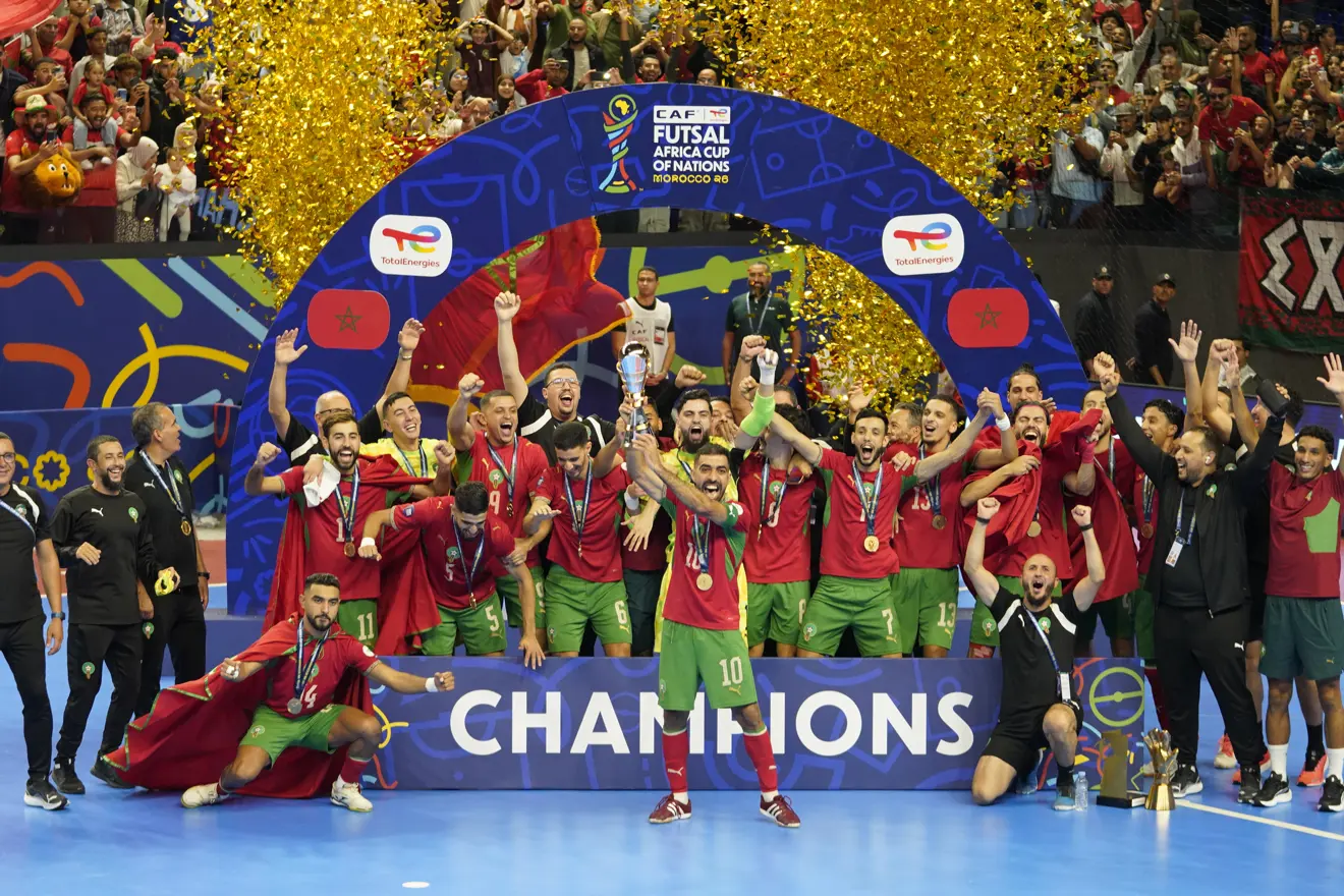 Morocco beat Angola 5-2 to win fourth Futsal Africa Cup of Nations title