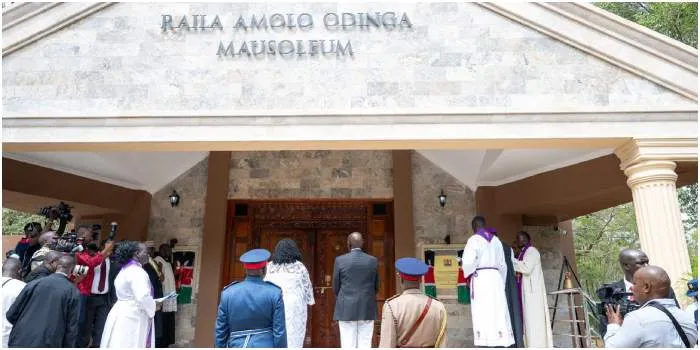 Inside Raila Odinga Mausoleum at Kang’o Ka Jaramogi in Bondo