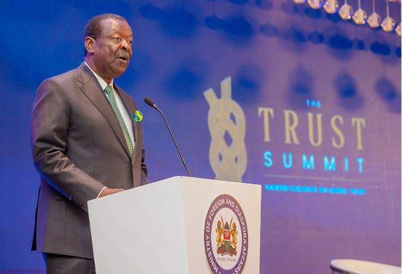 Mudavadi calls for accountability, fairer global institutions to rebuild public confidence