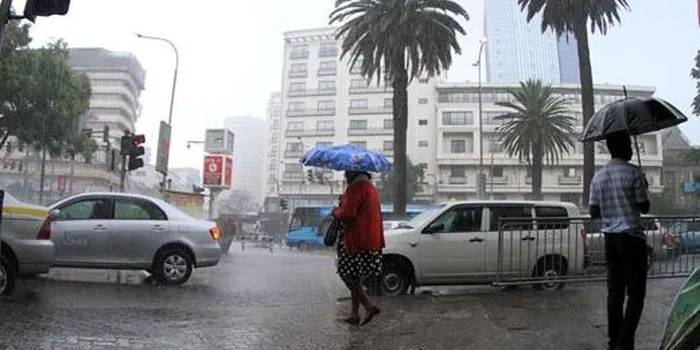 Kenya Meteorologists warns of rainfall in 37 counties from today (9–16 October)